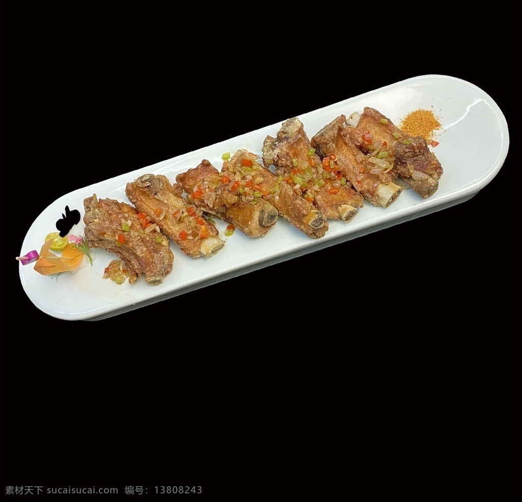 椒盐大排 排骨 海鲜 美食 高清 海鲜酒楼