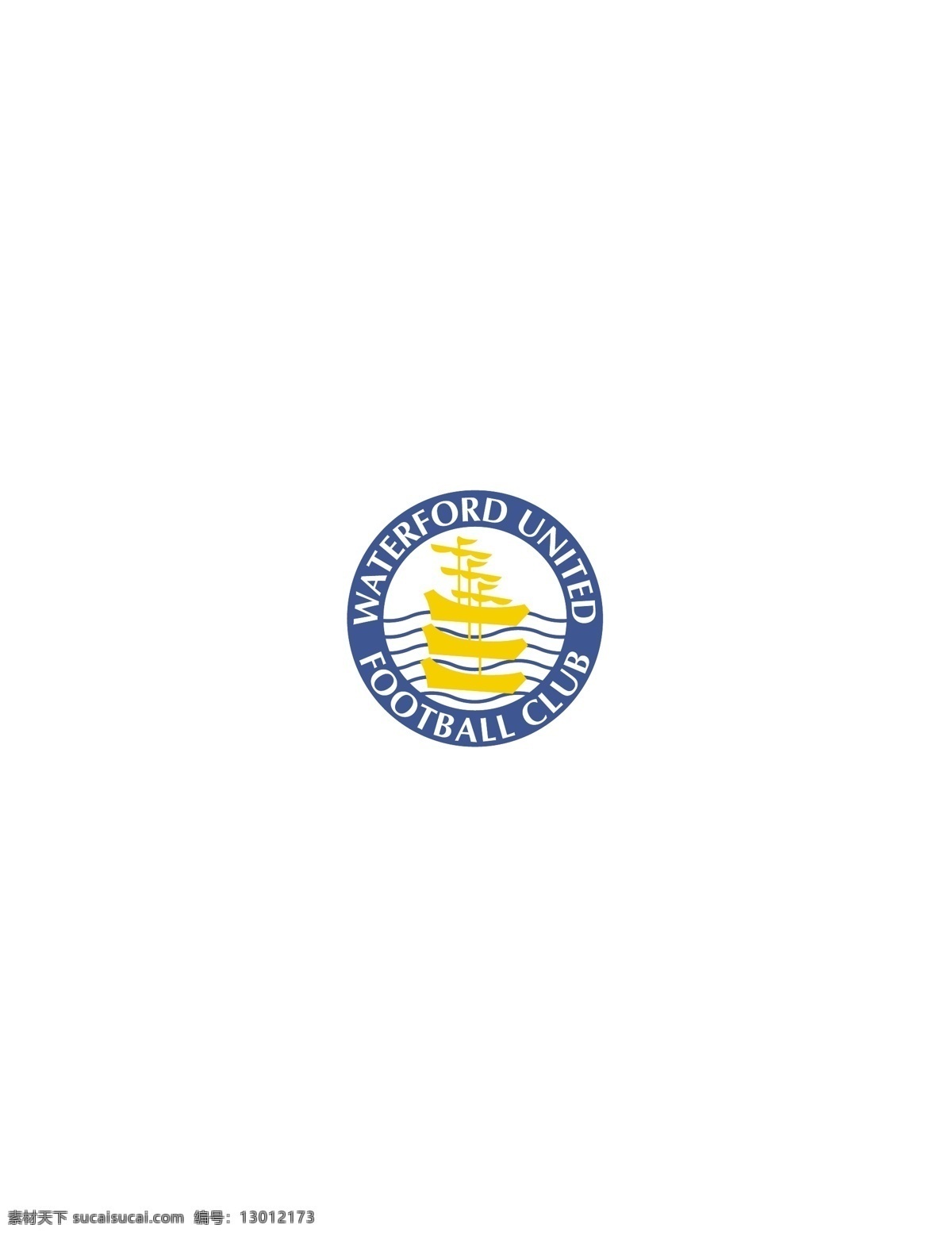 waterford united logo 设计欣赏 职业 足球队 标志设计 欣赏 矢量下载 网页矢量 商业矢量 logo大全 红色