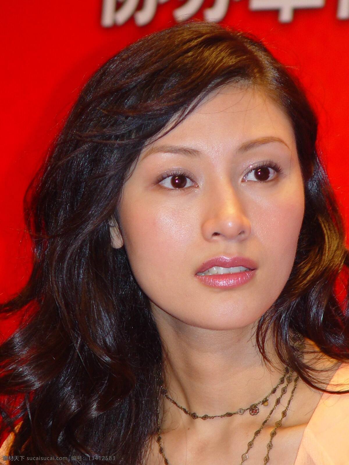 李嘉欣 港姐 大美女 红衣 性感 高清 明星偶像 人物图库