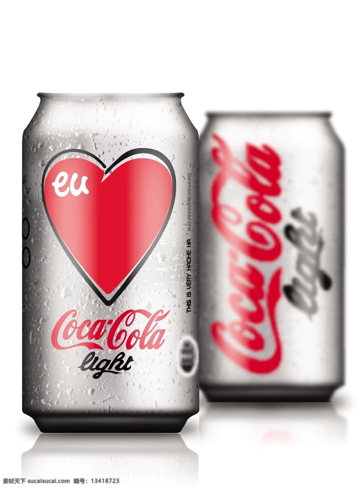 可口可乐 易拉罐 矢量 eps格式 可乐 矢量图 饮料 碳酸饮料 含 预览 图 其他矢量图