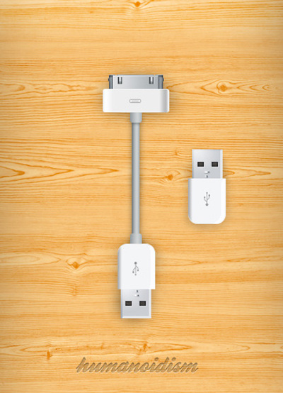 usb 接口 数据线 黄色