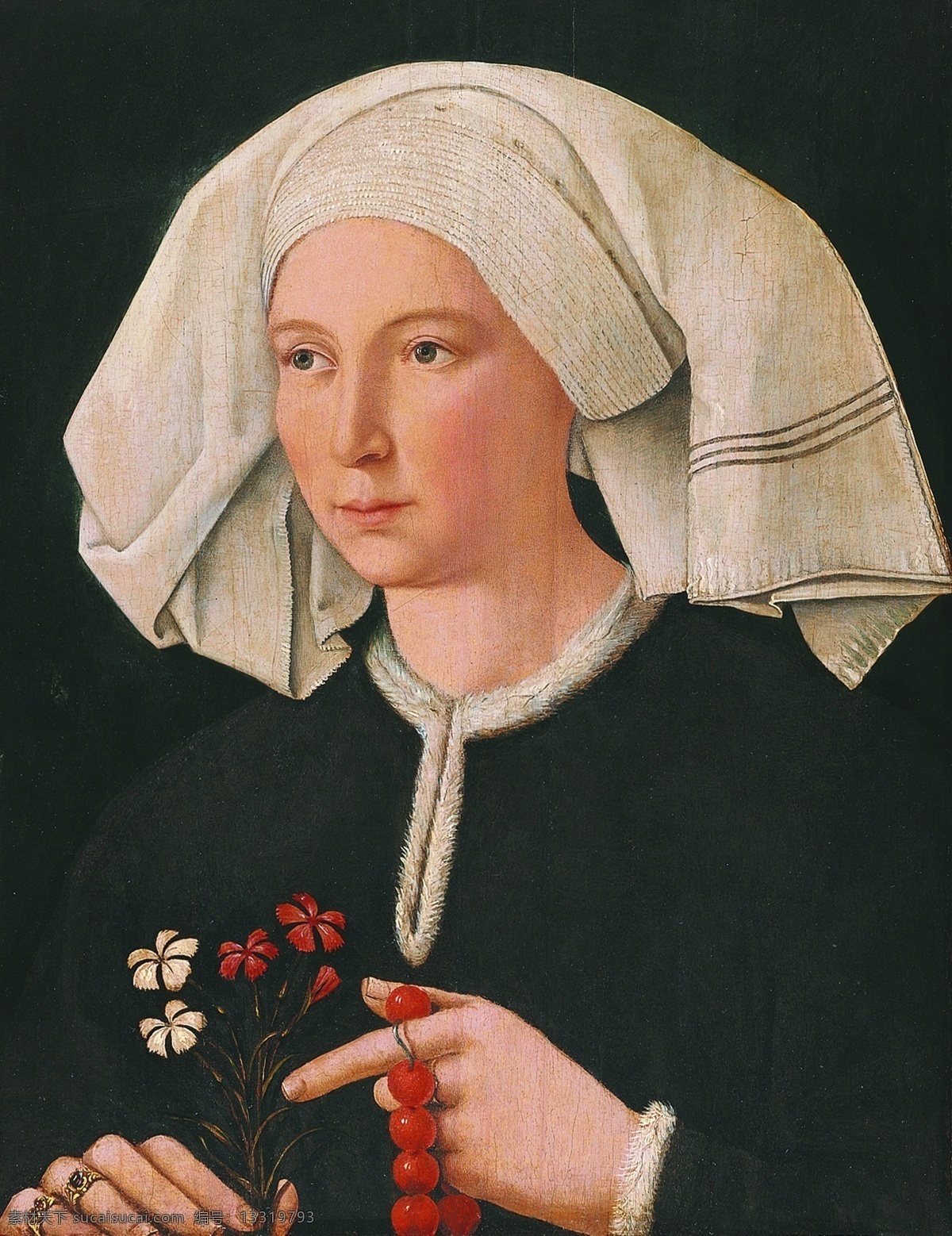 荷兰 画家 anonymous 西方 高清 宗教 人物 神话 古典 样式 主 woman of portrait swabia in active artist german 油画 主义 装饰画 装饰素材