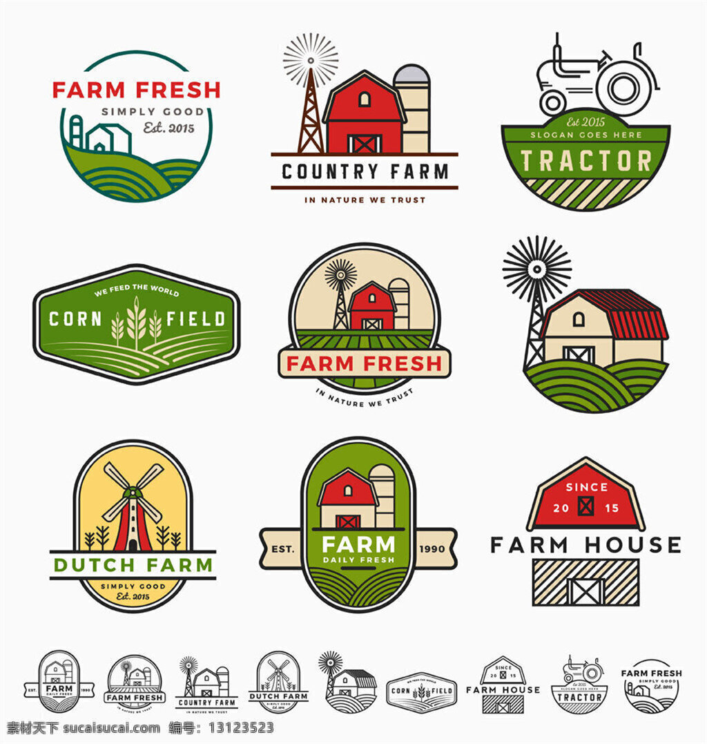 食 品农业标签 装饰边框 自然 eco 环保 绿叶 绿色 价格标签 打折 折扣