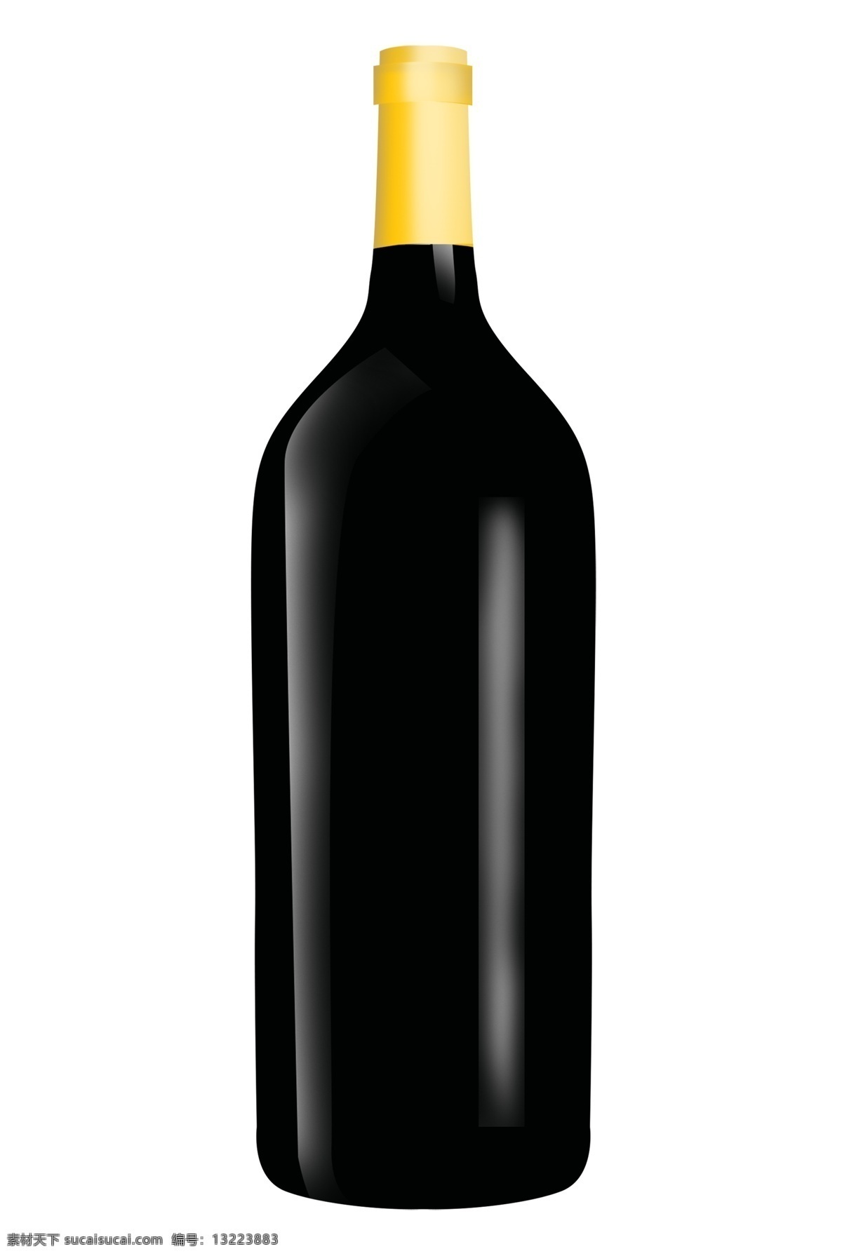 瓶 白兰地 红酒 插画 黑色 酒瓶 红酒瓶 一瓶红酒插图 瓶装红酒 高档红酒 葡萄酒