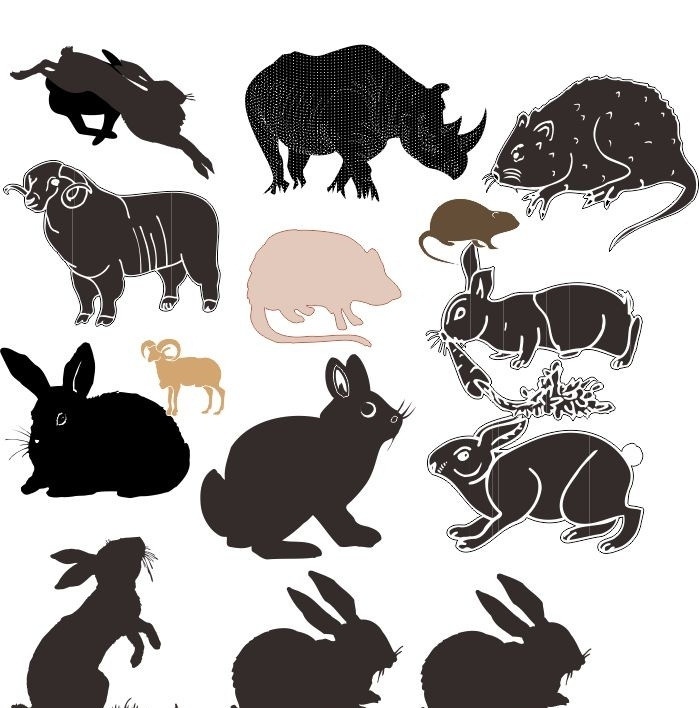 动物世界 兔子 经典 动物 素 描图 素描 陆地动物 生物世界 各种 矢量 模板下载 各种动物 素描图 线条 海洋动物 简笔画 手绘 野生动物