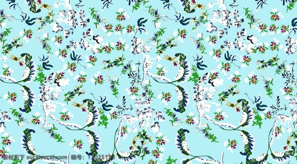 碎花 花条 矢量图片 绿叶 大花 腰果花 民族风 欧式花纹 花边 数码印花 面料花 坯布印花 花 印花 热带叶 复古花 叶子花 玫瑰花子 棕叶花 荷花 水墨画 水彩荷花 国画 蝴蝶