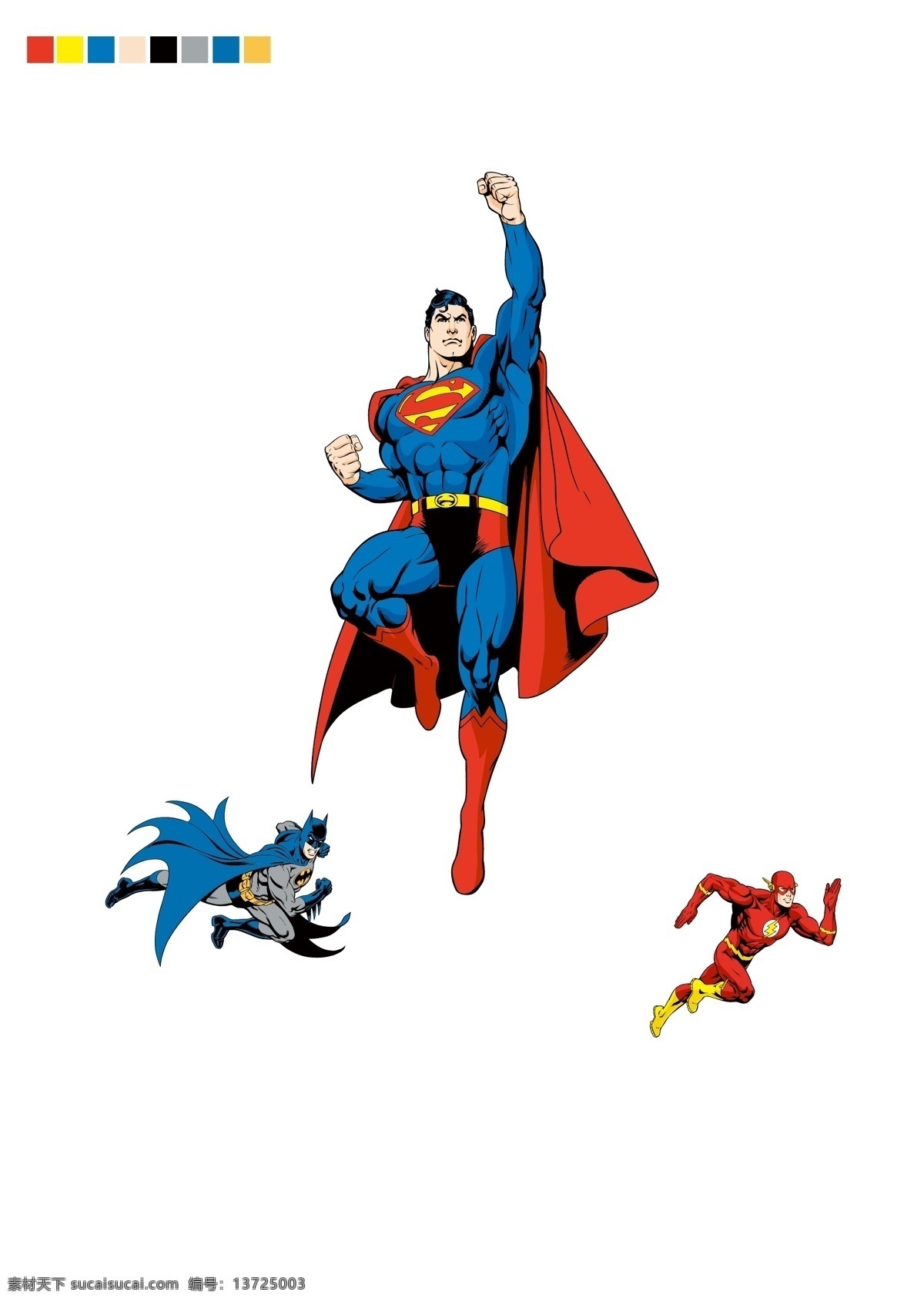超人 蝙蝠侠 superman batman 华纳 dc漫画 超级英雄 英雄联盟 卡通形象 其他人物 矢量人物 矢量