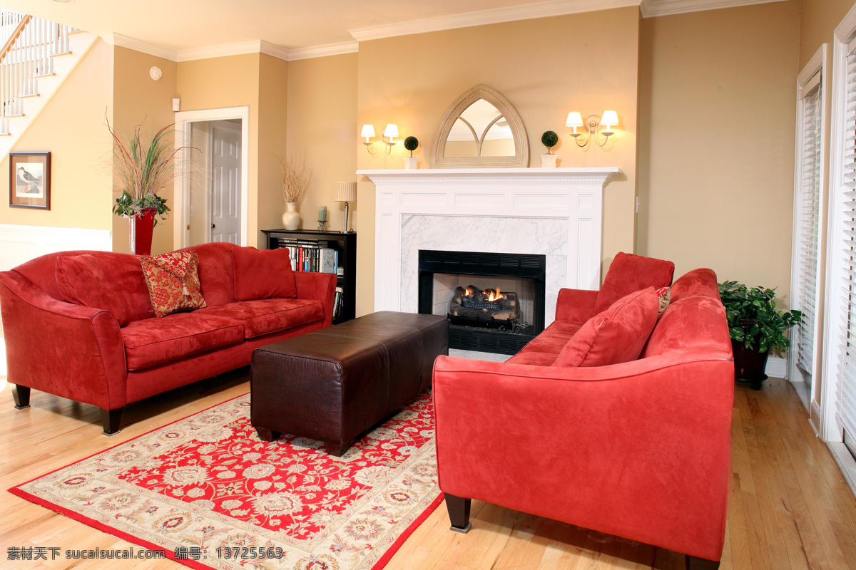 欧式 红色 沙发 效果图 地毯 欧式家具 时尚家具 家居 室内装修 室内装修设计 室内装潢 室内设计 家具电器 生活百科