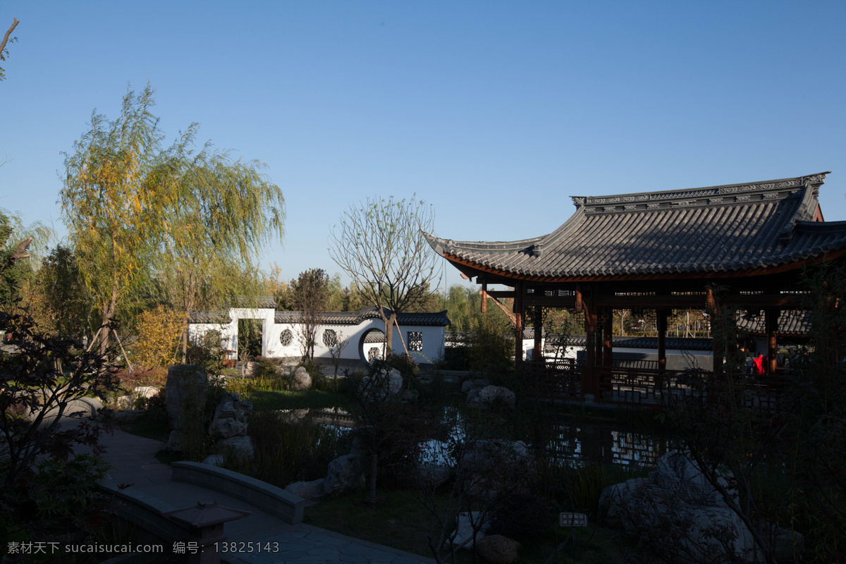 北京 国内旅游 旅游 旅游摄影 绿树 亭子 园林艺术 北京园博园 重庆园 园博园 中国园林 园林展览 第九届园博会 装饰素材 展示设计