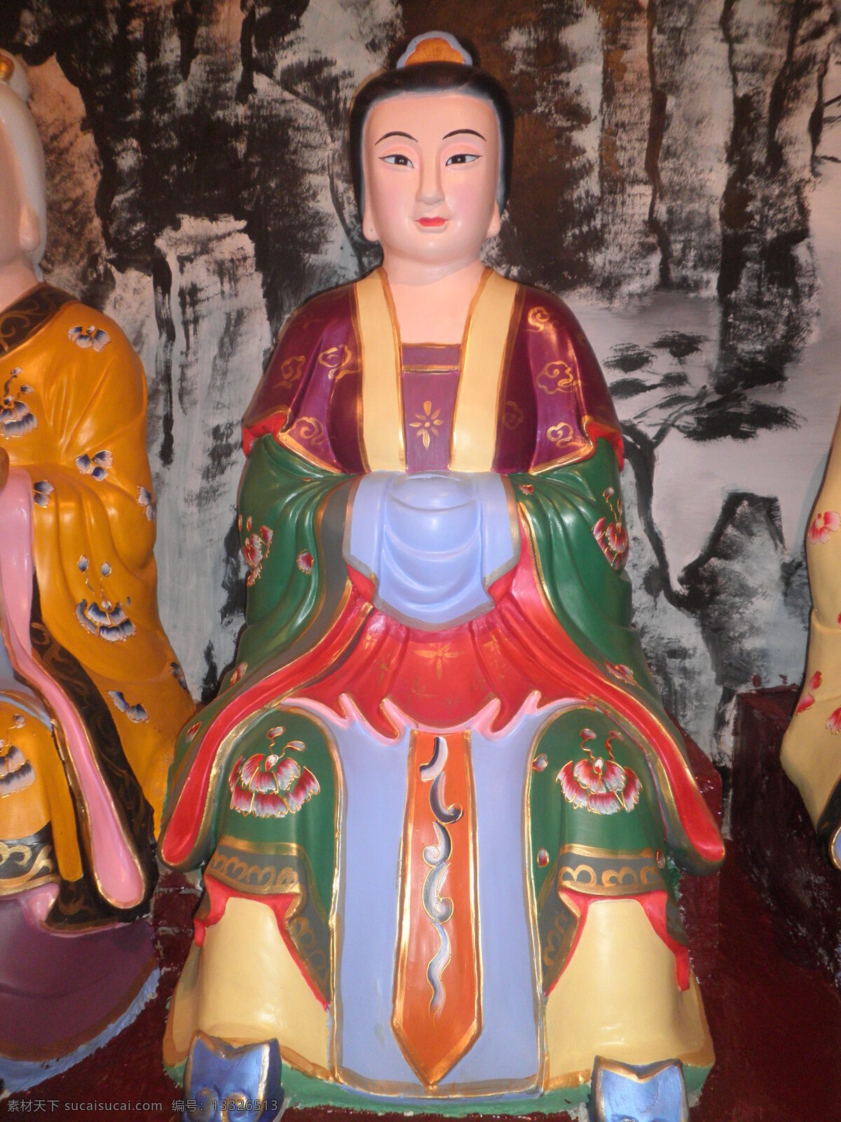 劈山老母 老母 灵活 修武 焦作 平顶 山 泥塑 文化艺术 传统文化