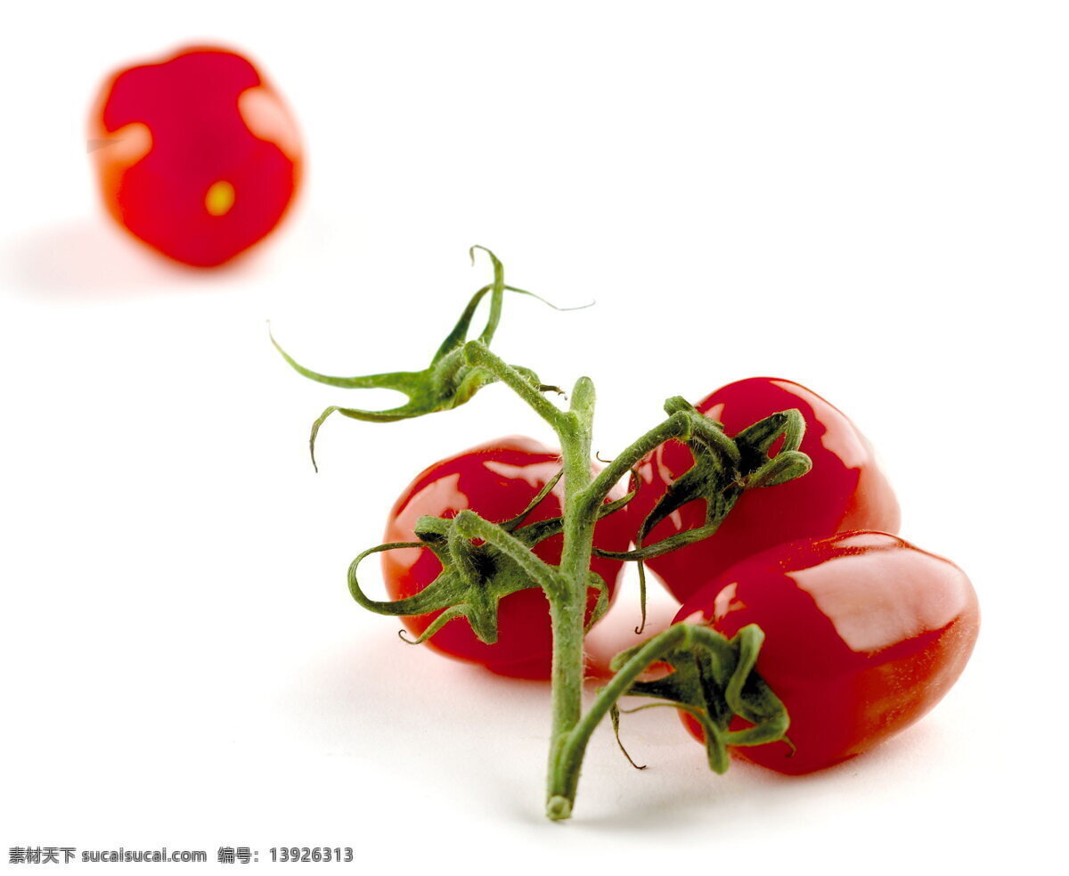新鲜 小 番茄 高清 小西红柿 西红柿 红色水果 果蔬