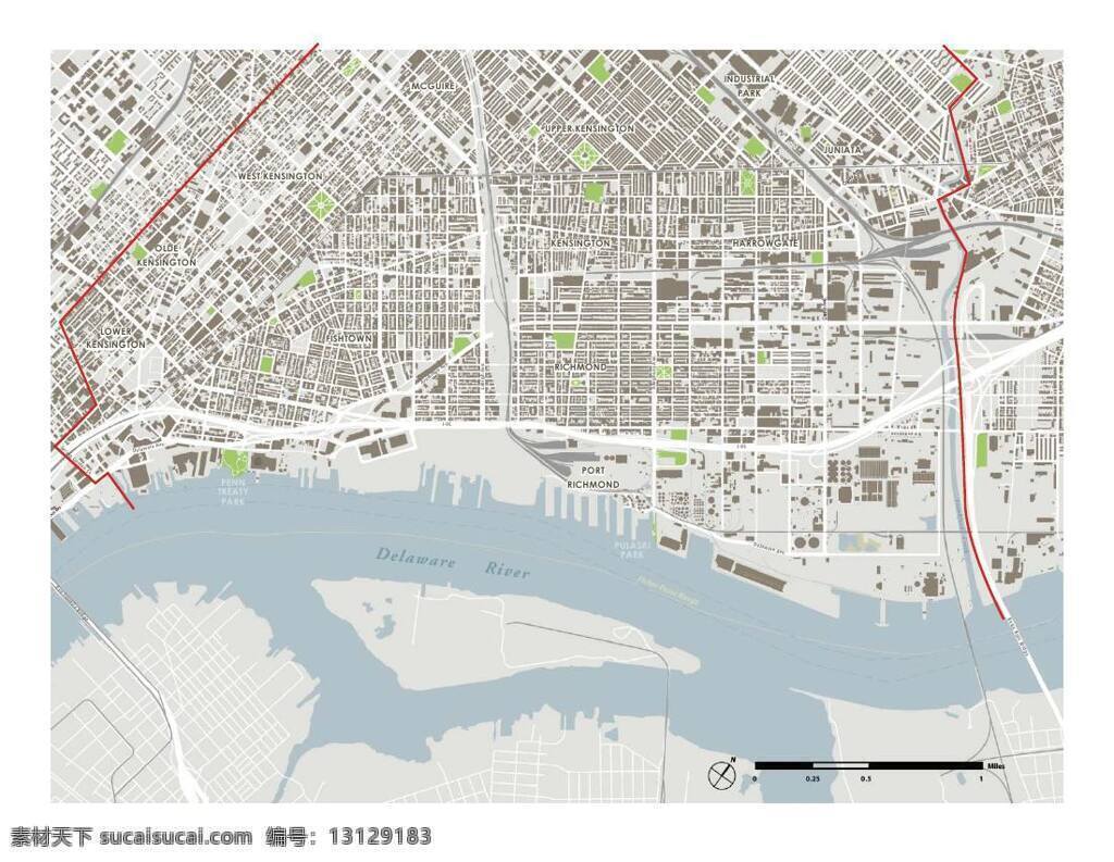 新 肯辛顿 滨 水地 带 规划设计 美国 wrt 园林 景观 方案文本 水 规划 白色