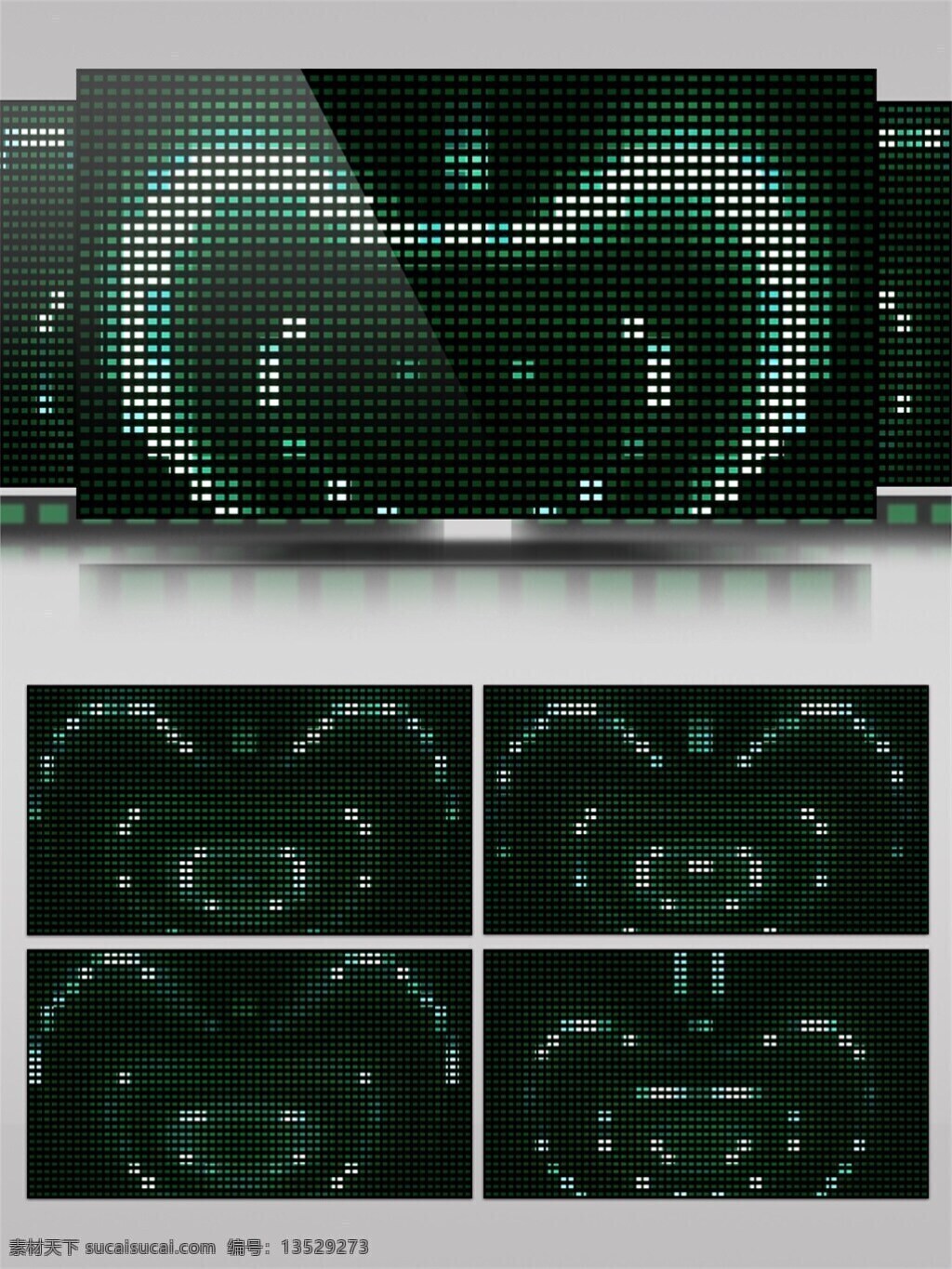 led 灯光 秀 动态 视频 电子屏 点光源 灯光秀 变形 视频素材 动态视频素材
