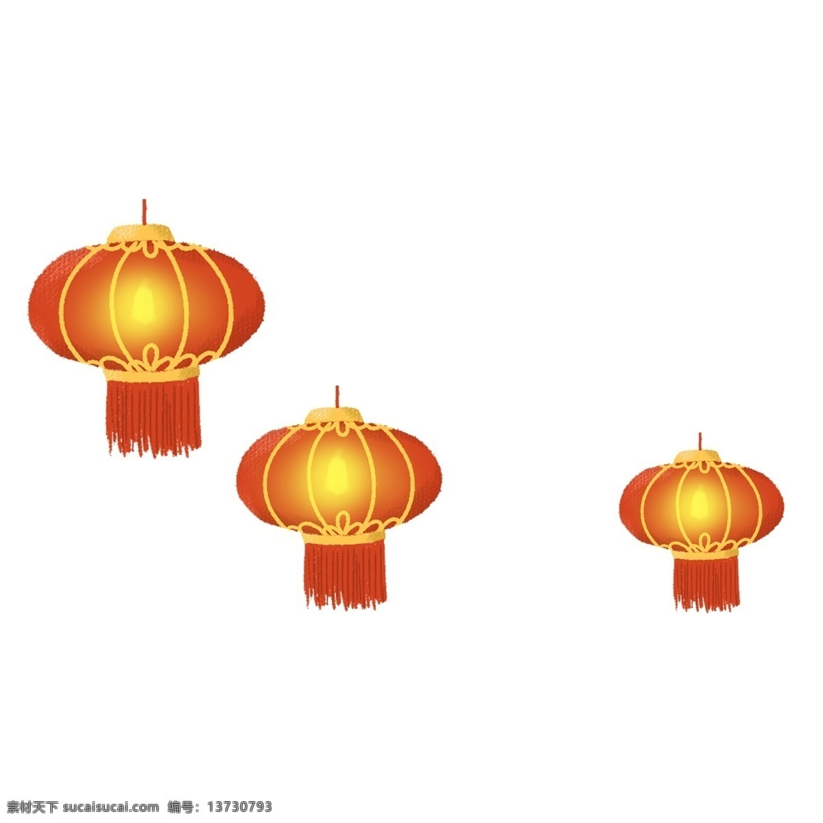 一个 精美 漂亮 喜庆 灯笼 免 扣 免扣 新年 漂亮的灯笼 喜庆的灯笼 新年的灯笼