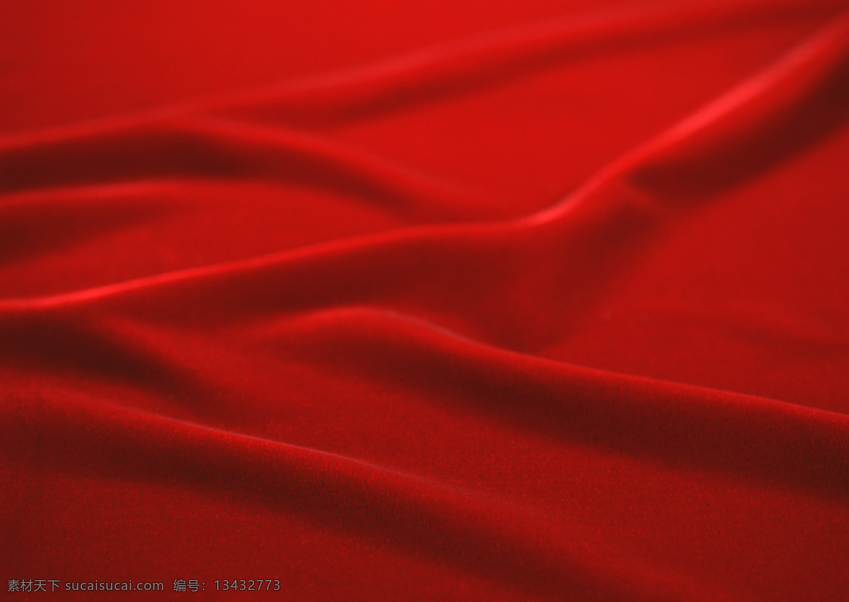 红布 红色 布料 背景 大气 编织 布纹 褶皱 生活素材 生活百科