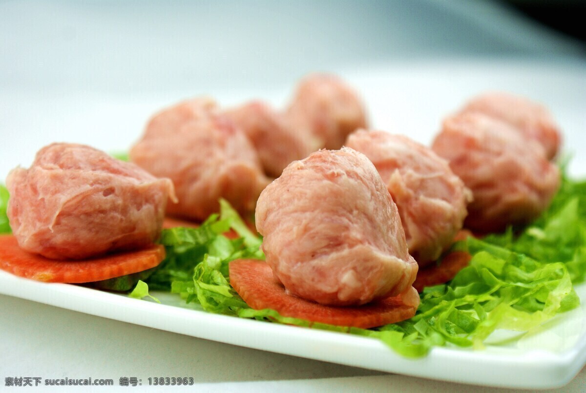 鲜 肉丸 餐饮 餐饮美食 火锅菜品 拍摄 食物原料 鲜肉丸 psd源文件 餐饮素材