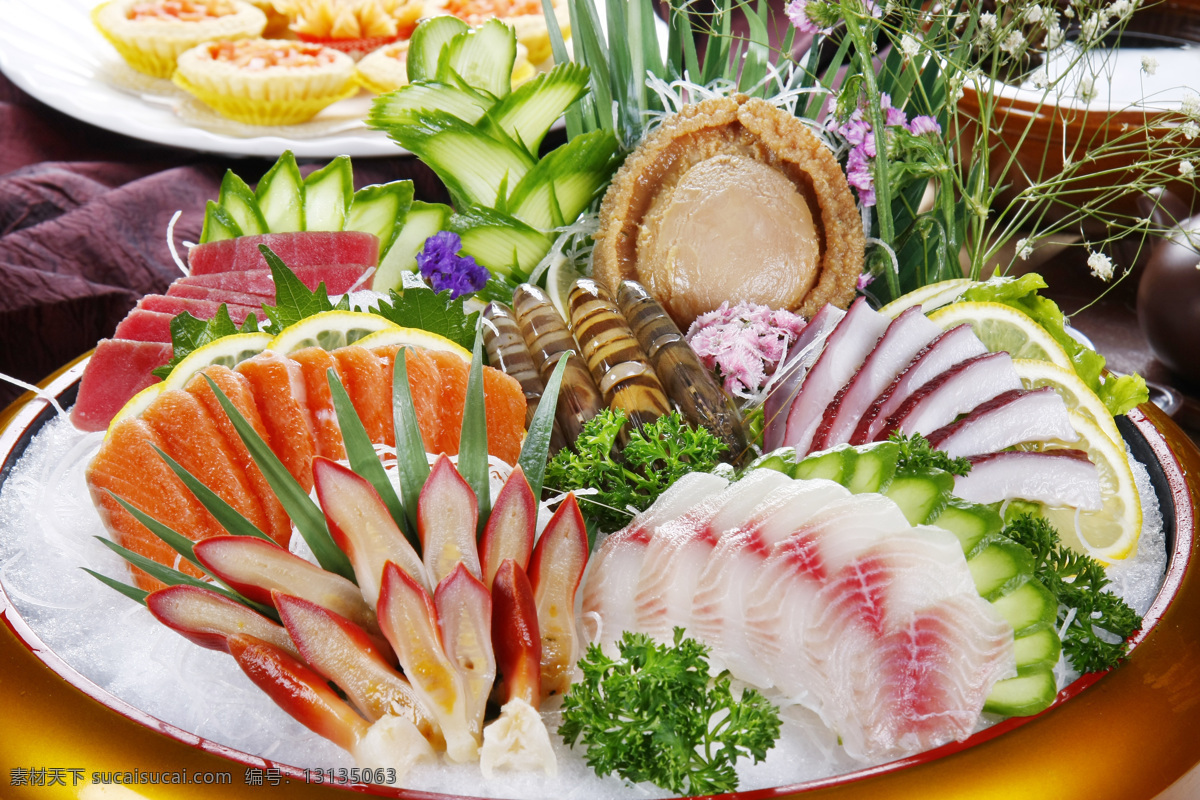 澳鲍刺身全拼 菜牌图片 菜谱图片 菜图 凉菜 美食 中餐 中华美食 传统菜肴 蔬菜 开胃菜 川菜 鲁菜 粤菜 碟头 津菜 湘菜 杭帮菜 热菜 面点 海鲜 刺身 苏闽菜 辽菜 创意菜 餐饮美食 传统美食