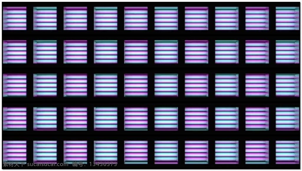 亮 彩 正方形 窗格 视频 视觉 横线 边框 视频素材 动态视频素材