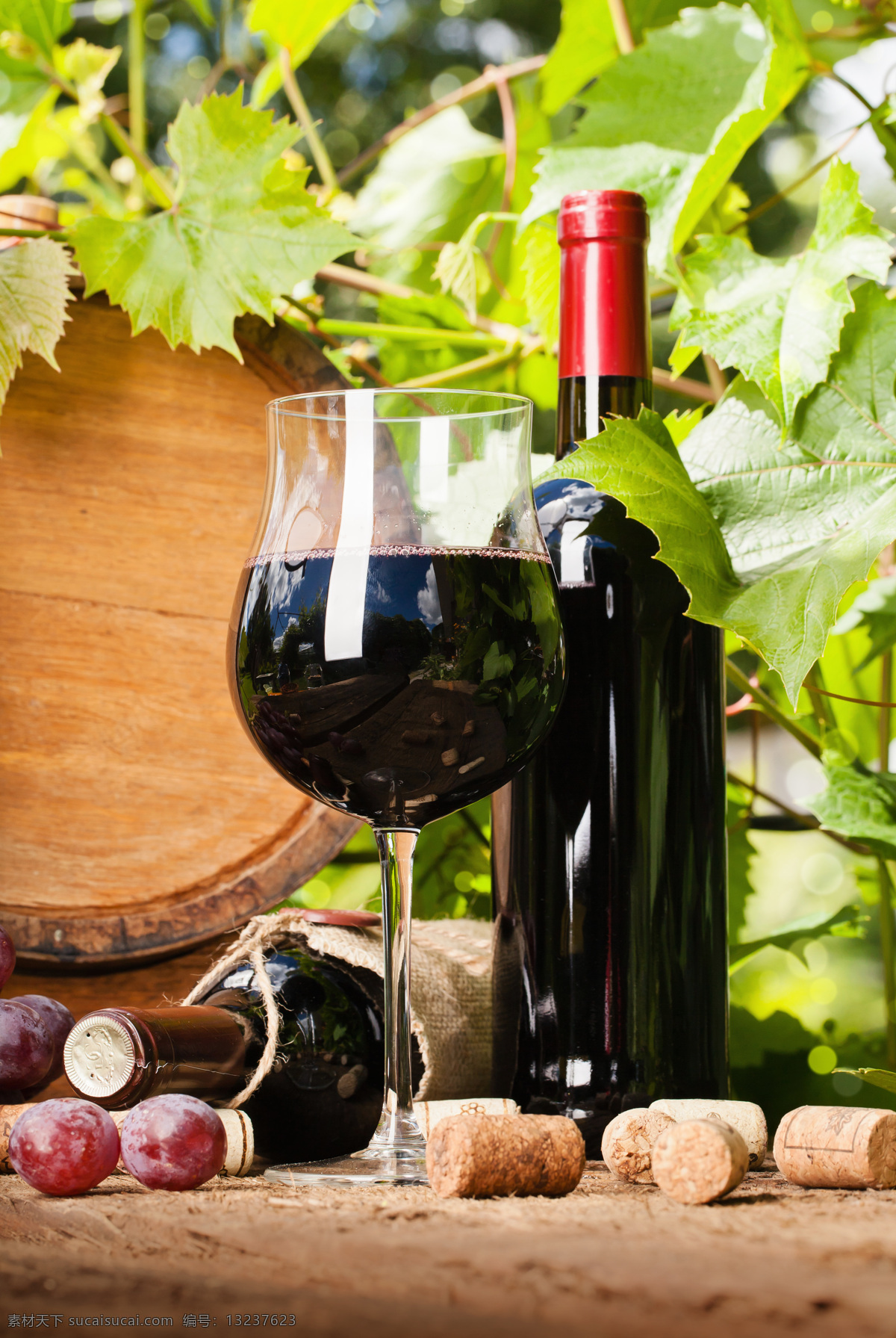 瓶塞 红酒 杯 葡萄酒 葡萄 酒瓶 酒水饮料 餐饮美食 红酒杯 瓶塞和红酒杯 酒类图片