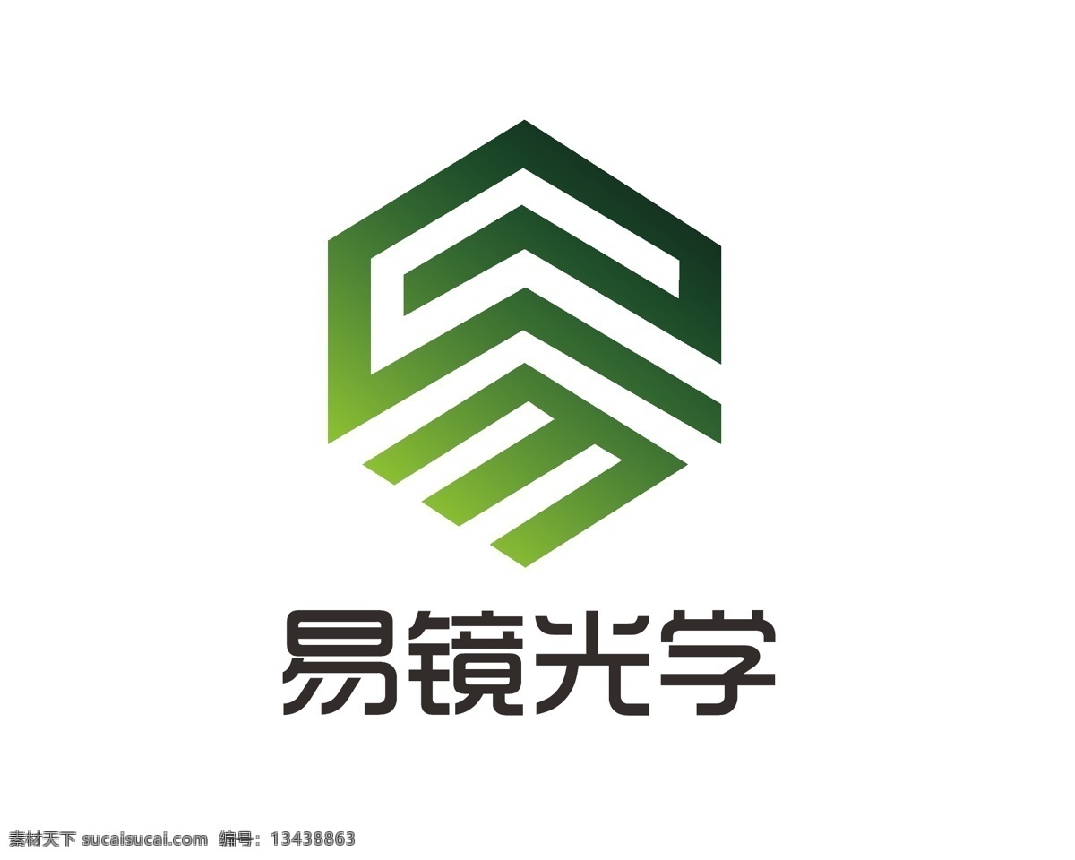 眼镜 logo 汉字 易 简约 科技 标志图标 其他图标