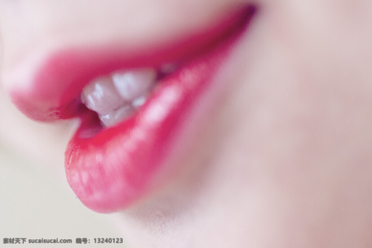 嘴唇 口红 嘴巴 牙齿 kiss 人物图库 女性女人