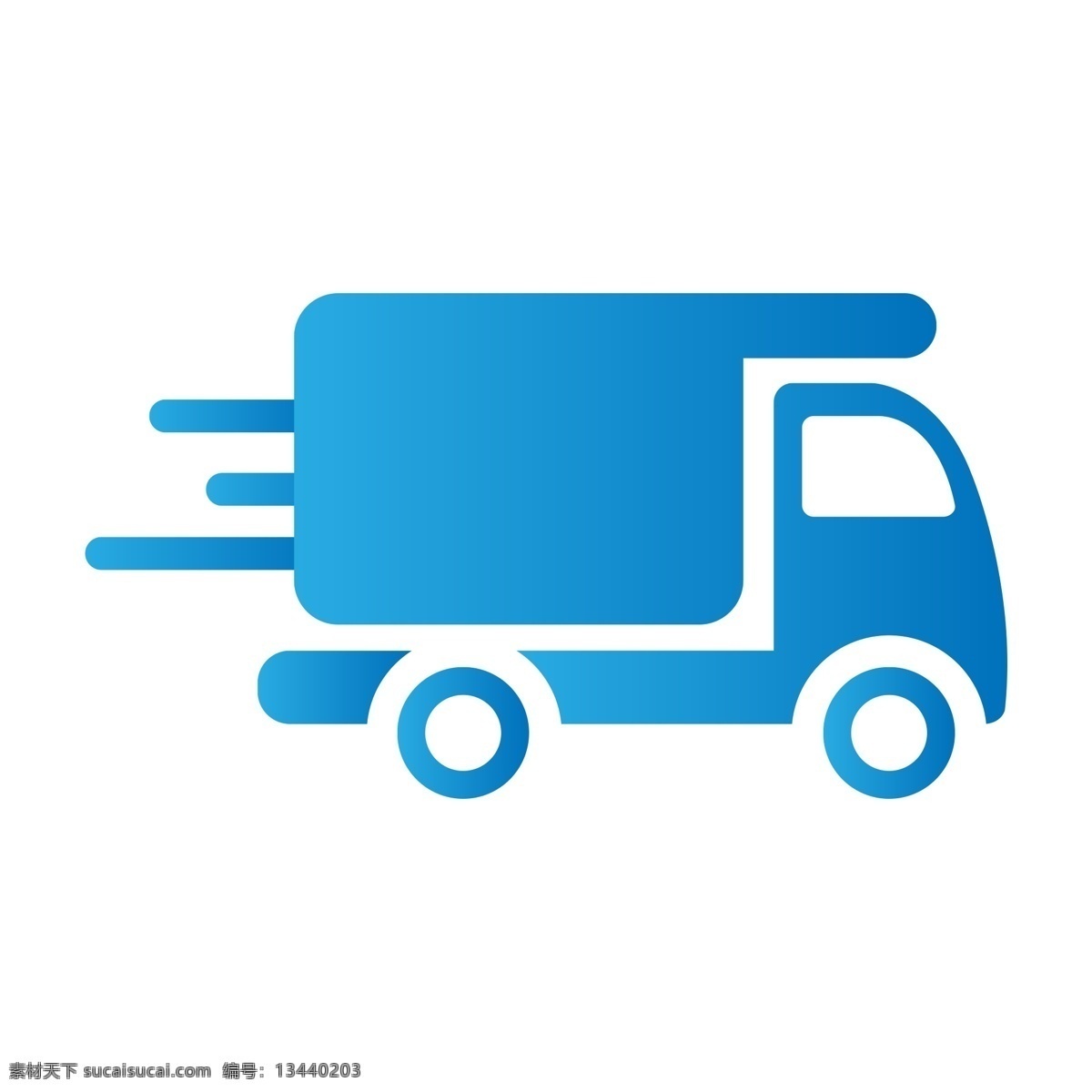 简约 货车 图标 矢量图标 扁平化 彩色底纹 设计图 装饰图