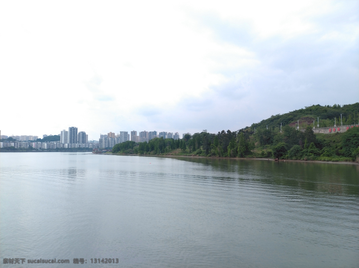 江边 重庆 合川 涪江 嘉陵江 自然景观 自然风景