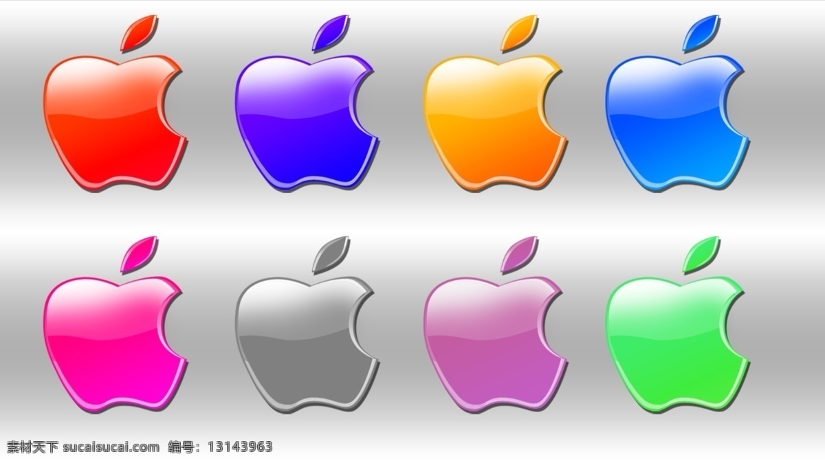 苹果logo 苹果 logo 苹果图标 apple 分层 源文件