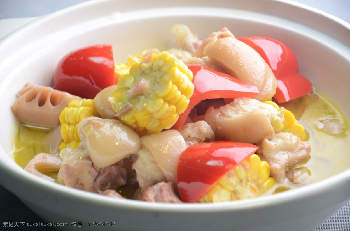 湖 藕 玉米 炖 猪脚 湖藕 炖猪脚 菜品 高清 菜品图片 餐饮美食 传统美食