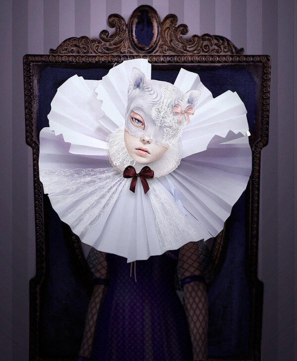 位图 插画师 natalie shau 人物 免费素材 面料图库 服装图案 黑色