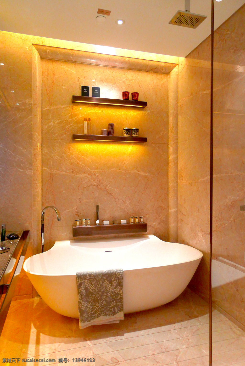 简约 风 室内设计 浴室 浴缸 效果图 现代 家装 家居 家具
