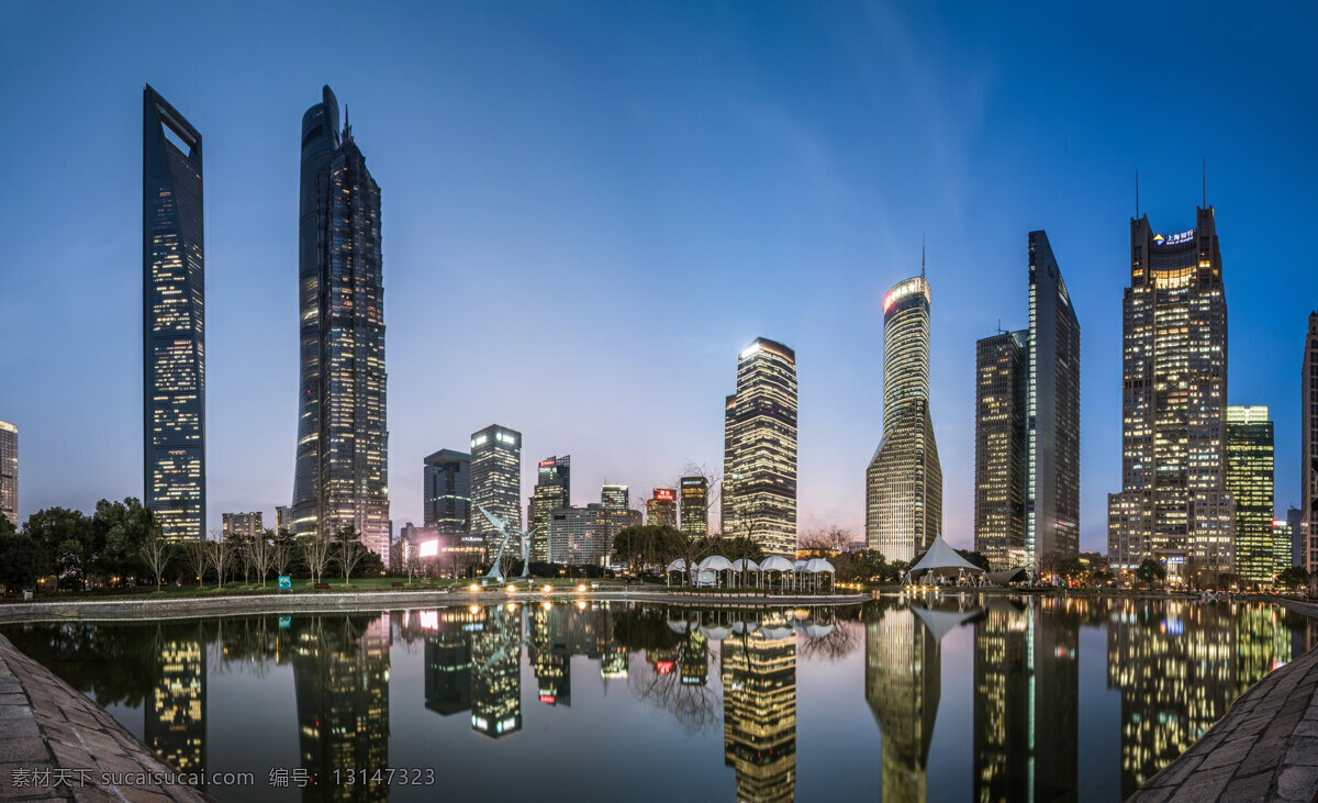 上海风景 上海 夜晚 城市 建筑 金融 中心 旅游摄影 国内旅游