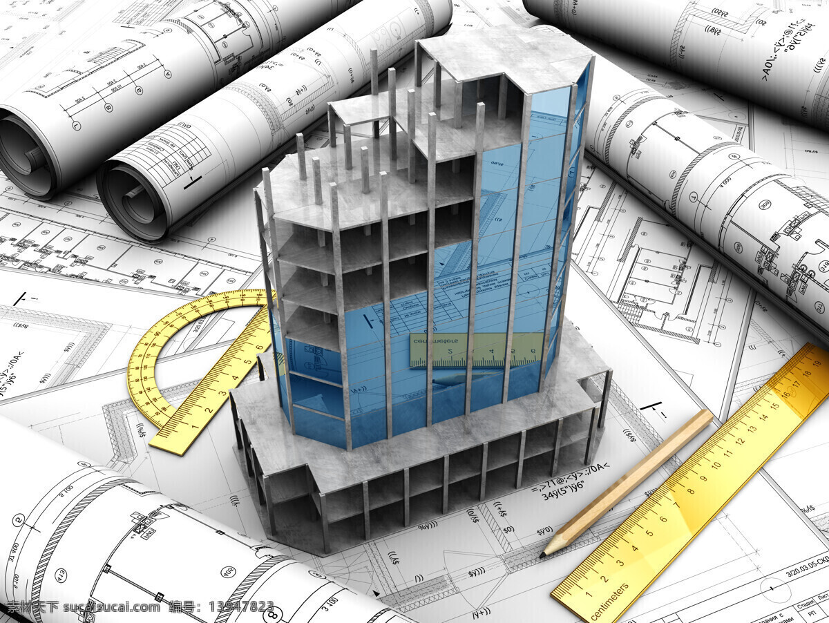 唯美 炫酷 建筑 建筑业 建筑工业 建筑设计 设计图 图纸 3d 3d设计