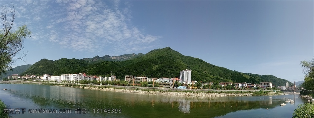 美丽佛坪 美丽 佛坪 静美 山水 全景 旅游摄影 自然风景