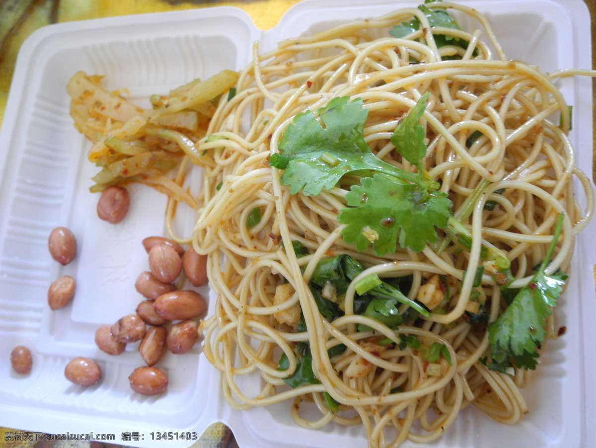 凉面 特色凉面 佰家凉面 面条 传统美食 餐饮美食