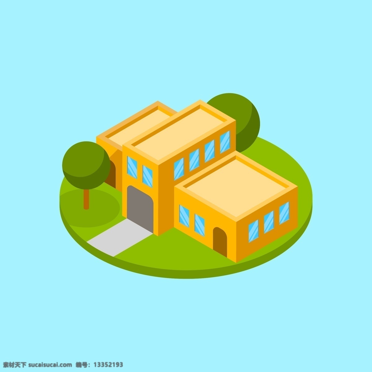 3d房屋 房屋 建筑 模型 模具 立体 3d 3d三维立体 3d设计