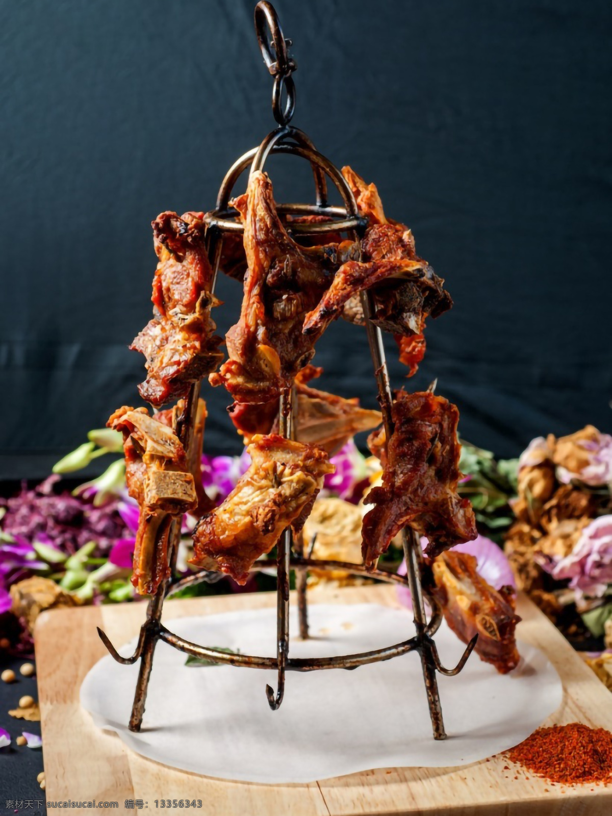 架子肉图片 新疆架子肉 新疆烧烤 新疆美食 新疆特色 馕坑烧烤 馕坑肉 餐饮美食 传统美食