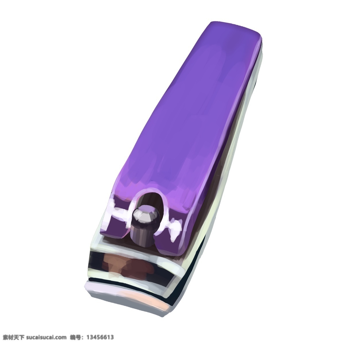 紫色 修剪 指甲刀 生活用品