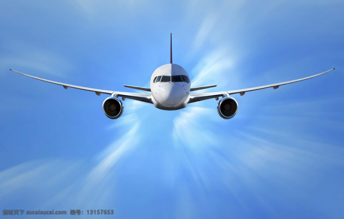 蓝天 白云 飞机 客机 直升机 直升飞机 航空飞机 交通工具 飞机图片 现代科技