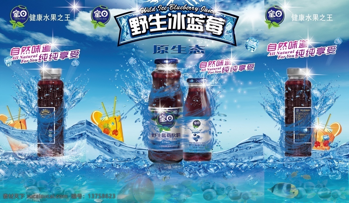 野生 蓝莓 草莓 蓝色 水果 蜜茶蓝莓 冰镇蓝莓