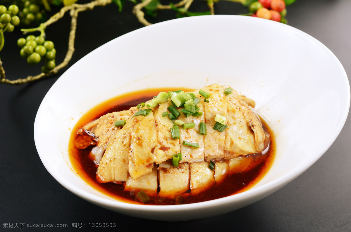 美食 传统美食 餐饮美食 高清 口水鸡