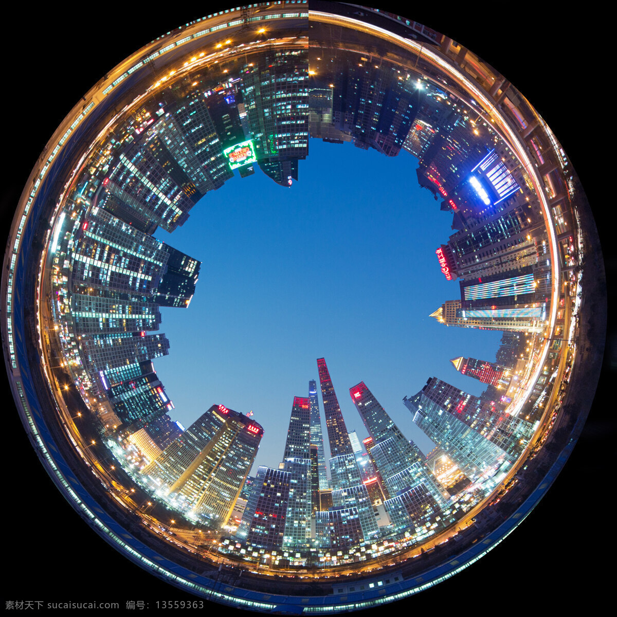 城市 夜景 都市 繁华 俯视 环境设计 建筑设计 全景 密集 灯火通明 大盘 地平面 装饰素材
