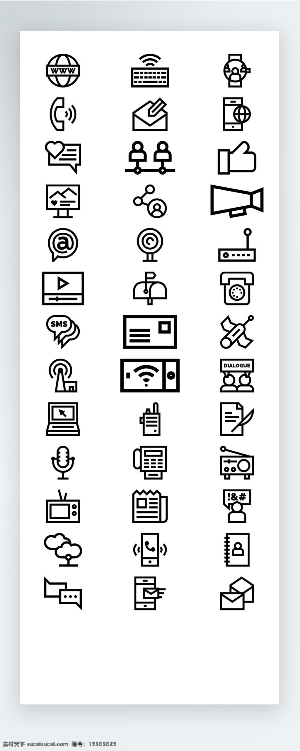 线性 通讯 工作 生活 图标 矢量 icon icon图标 ui 手机 拟物 社交 购物 工具 电话 娱乐 休闲