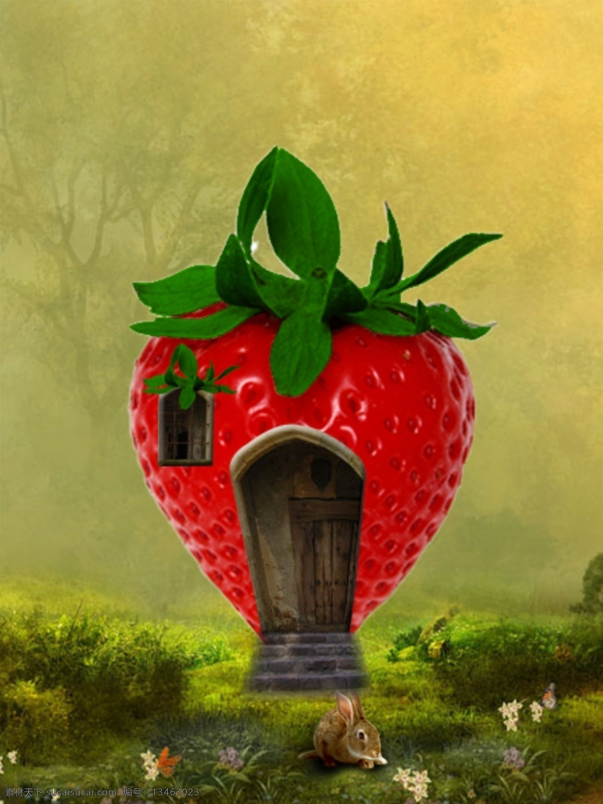 非常 可爱 红色 草莓 小 居 创意 造型 小居 原创设计 其他原创设计