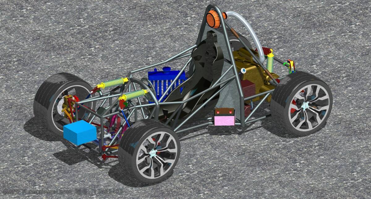 方程式赛车 工业设计 汽车 运动 3d模型素材 其他3d模型