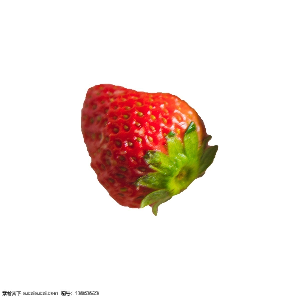颗 草莓 实拍 免 抠 一颗草莓 水果 新鲜实拍 红颜大草莓 摆拍 奶油草莓 绿叶 植物 叶子 清甜 维生素 营养