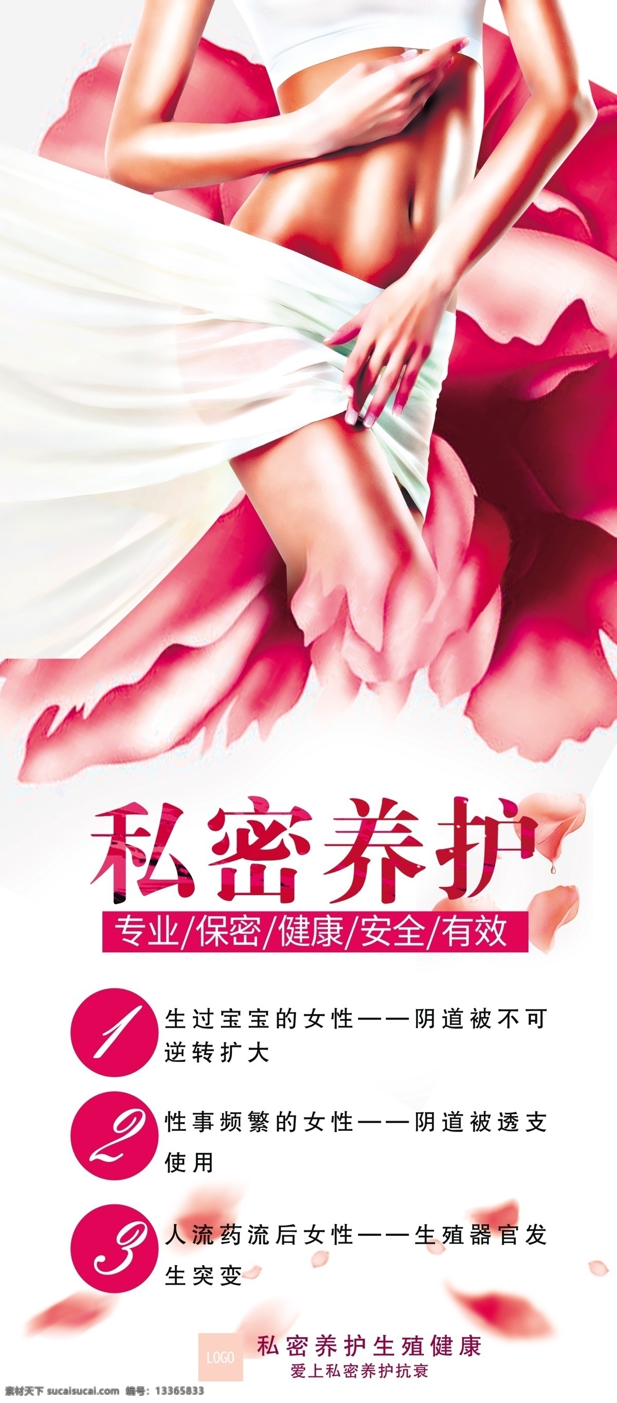 私密展架 私密养护 展架 女性健康 关爱生殖健康 私密健康展架
