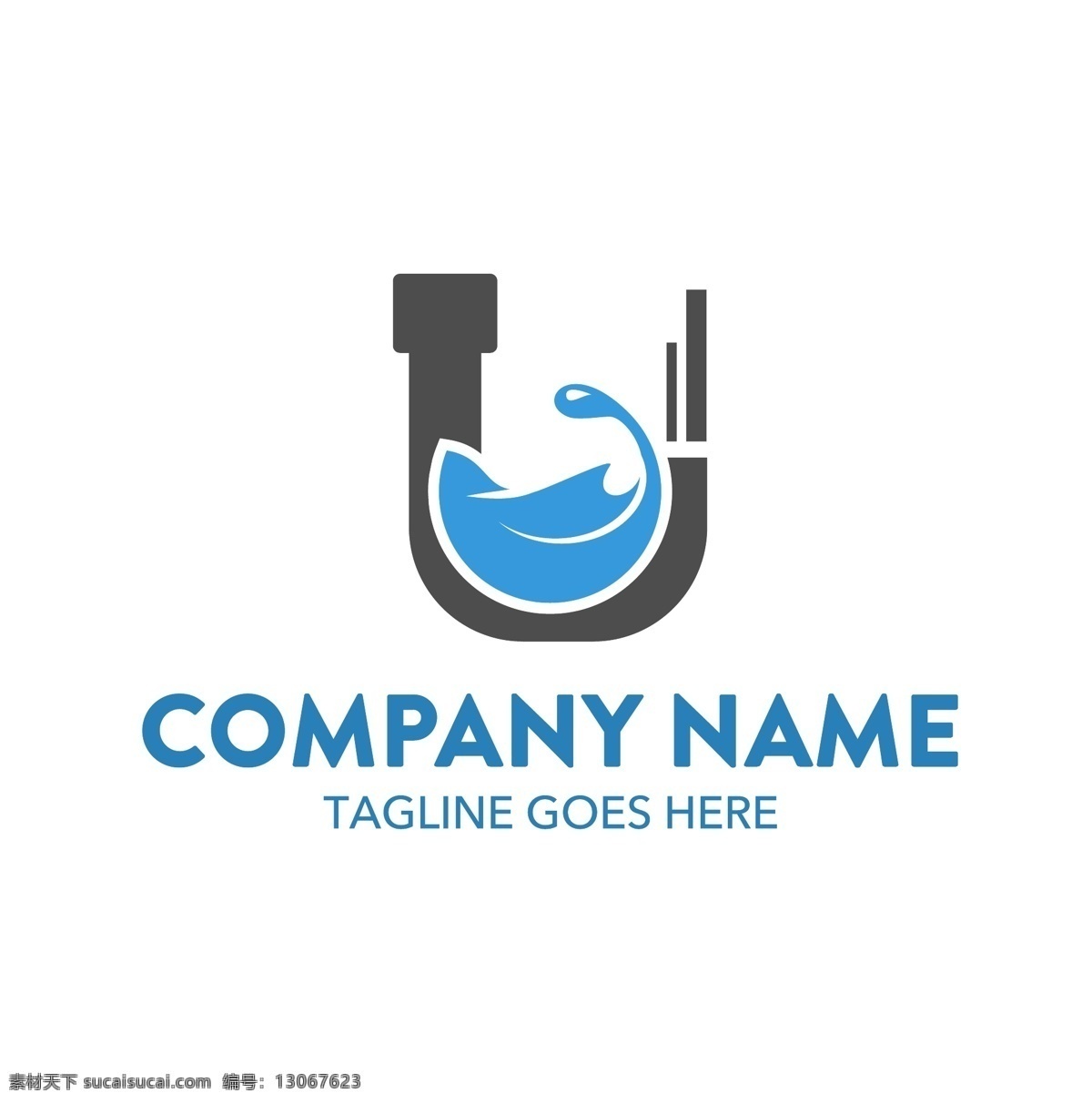 水管 储水 抽象 logo 矢量 水资源 蓄水池 商业logo 抽象logo 概念 创意logo 行业logo logo设计 标志图形