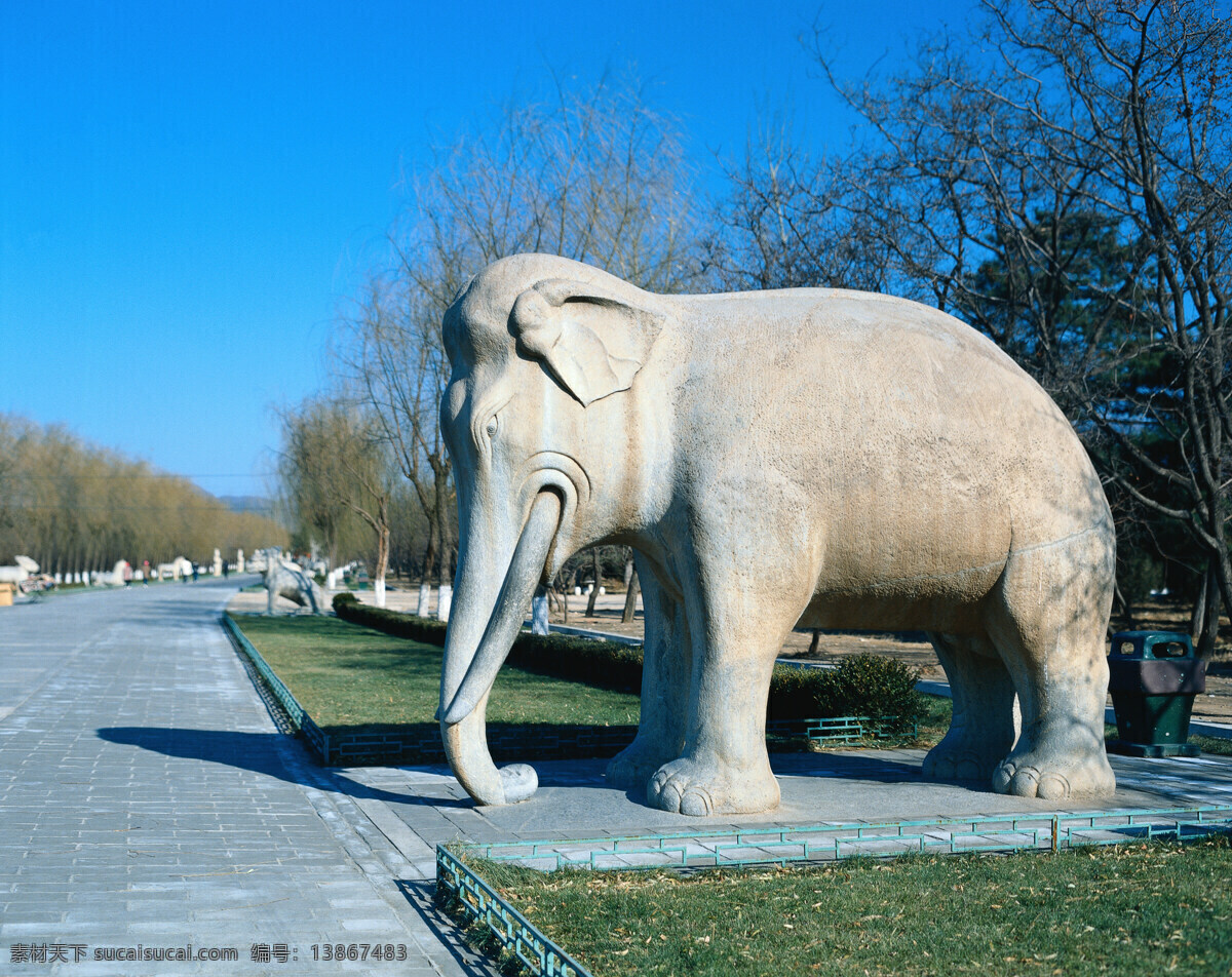 石象 大象 公园 风景区 世界文化遗产 石象路神道 雕塑 建筑设计 环境家居