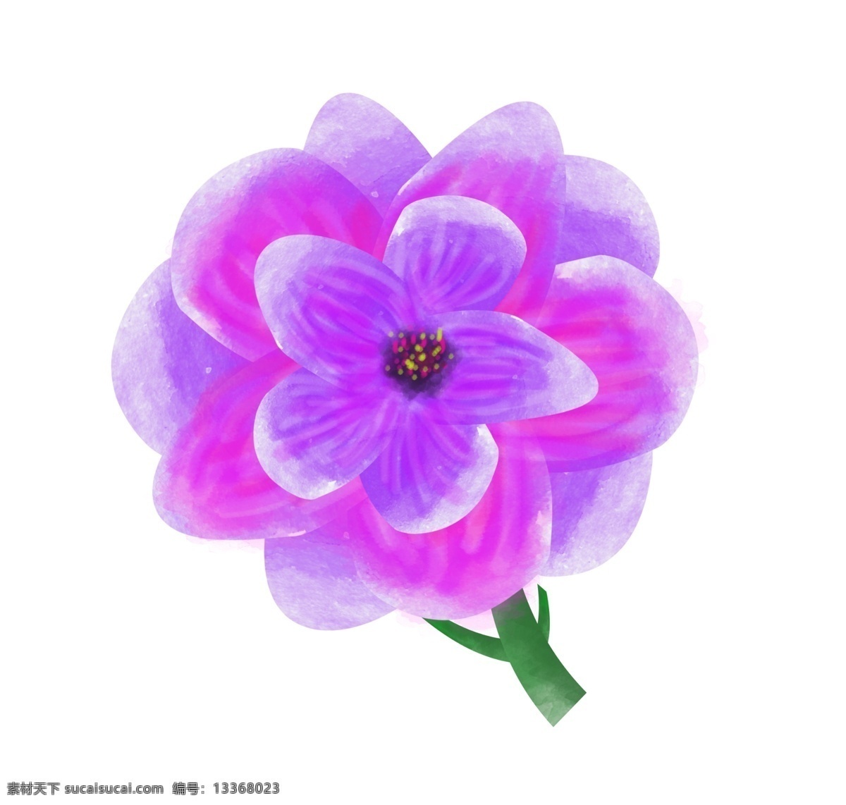 紫色 花朵 装饰 插画 紫色的花朵 漂亮的花朵 创意花朵 立体花朵 卡通花朵 花朵装饰 花朵插画